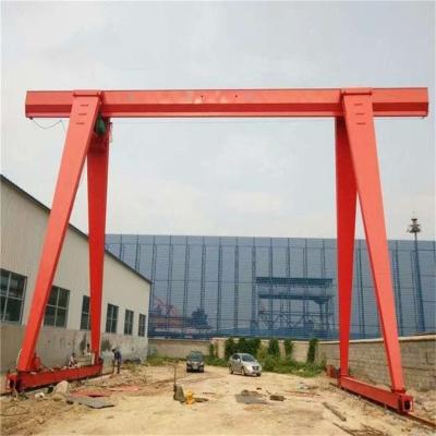 Chine Used Container Motorized Workshop Single Beam Rubber Tire Gantry Crane 8T 10T à vendre