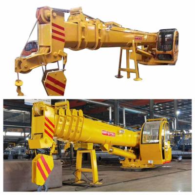 China Yellow Ship Mobile Harbour Crane 5T 10T Offshore Ship Deck Cranes for sale