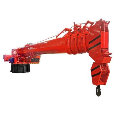 China Fully Automated Mobile Harbor Crane 20 Meters Lifting Ship Cargo Crane for sale