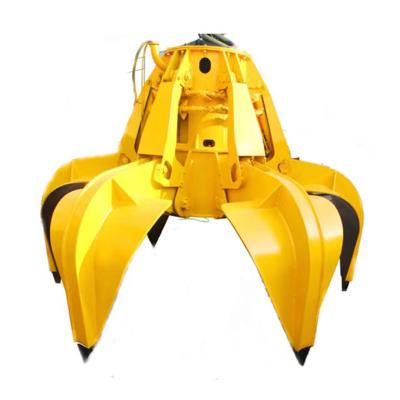 China 5 Cubic Meters Dredging Grab Electric Hydraulic Grab Dredger for sale