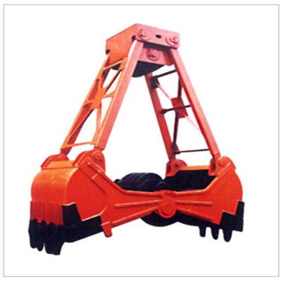 China 5 Tines Scrap Orange Peel Grapple Hydraulic Crane Poly Grab zu verkaufen