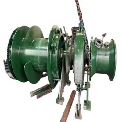 China Fishing Boat Deck Marine Electric Winch 24v 20t High Speed Cable Pulling Anchor Winch en venta