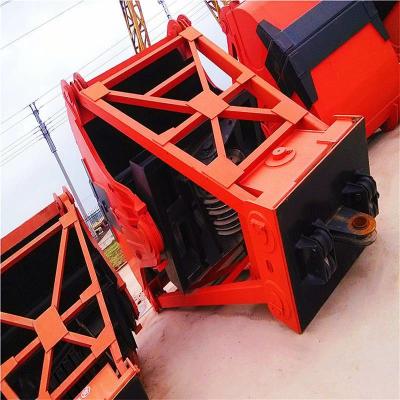China Remote Control Crane Grab Four Rope Hydraulic Clamshell Grabs For Bulk Cargo for sale