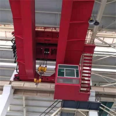 China Double Girder Overhead Bridge Crane 80T 100T Overhead Travelling Crane For Warehouse for sale