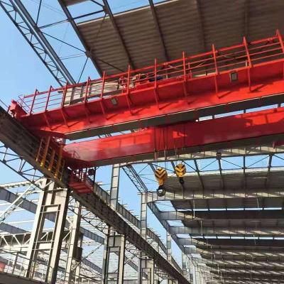 China High Strength 3T-800T Steel Double Beam Overhead Crane Machine For Industrial Lifting for sale