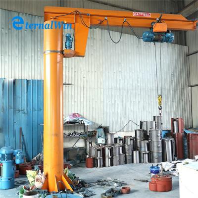 China Customized Height Mobile Jib Crane with Steel en venta