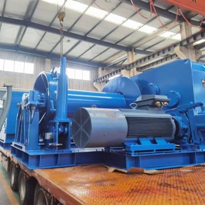China 700Kn Marine Electric Winch Anchor Windlass Winch With Emergency Release Device en venta