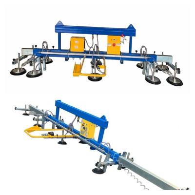China 1200kg Extension Type Vacuum Sheet Metal Suction Lifter For Lifting Steel Slab Plate for sale