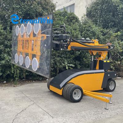 China 800kg Rough Terrain Glass Glazing Robot 5m Height With Big Tyres en venta