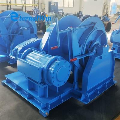 China 40kn 4 Ton 30mm Marine Electric Winch High Versatility for sale