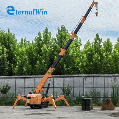 China Electric And Diesel Power 5 Ton Spider Crane For Building Maintenance for sale