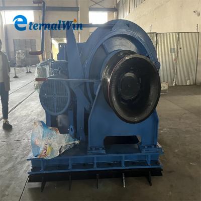 China Standard Hydraulic Station Marine Hydraulic Winch With And Customized Rope Capacity à venda