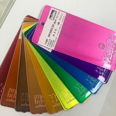 China Candy Transparent Powder Coating Paint Mirror Effect for sale