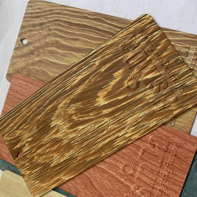 China Wood Grain Transfer Powder Coating Aluminium Profile Windows Doors for sale