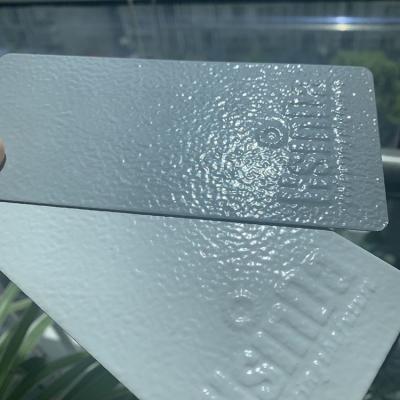 China Shagreen Texture Powder Coating Orange Peel Texture Electrostatic Spray Powder Coating for sale