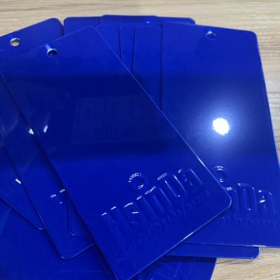China RAL5002 Azul Blue Gloss Powder Coating High Quality Paint for sale
