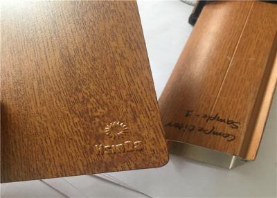 China Ninguna capa de madera del polvo del grano de la contaminación, capa texturizada madera del polvo de la sublimación en venta