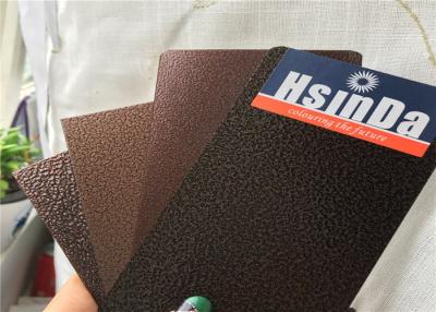 China Hammertone Effect Epoxy Polyester Powder Coating Paint Providing Excellent Toughness for sale