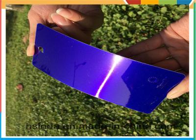 China Materiales de revestimiento azules del polvo del barnizado electrostático, capa de epoxy del poliéster en venta