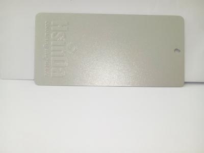 China Flash metálico de plata de la resina del poliéster de la textura de la arena de la capa del polvo de Hsinda en venta