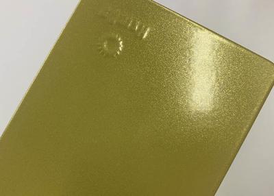 China Capa industrial del poliéster del oro de la capa metálica de epoxy termoendurecible del polvo en venta