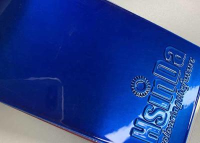 China SGS azul de la pintura de la capa del polvo del listón del caramelo termoendurecible al por menor de la capa pasajero en venta