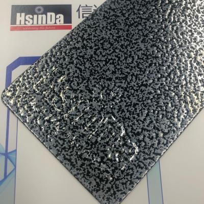China China Supplier Antique Silver Hammer Texture Thermoset Powder Coating Paint for sale