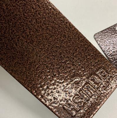 China El martillo de cobre antiguo texturiza la pintura electrostática de la capa del polvo en venta