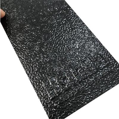Chine Cuir non traité époxyde de noir de revêtement de poudre de charge statique de texture de ride du polyester RAL9005 grand à vendre