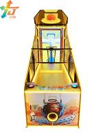 Quality Metal Street Basketball Arcade Game Machine Coin Operated Electronic Scoring for sale