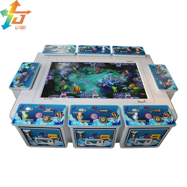 Quality Customizable Multiplayer Fish Game Tables 65 Inch Fish Hunter Machine for sale