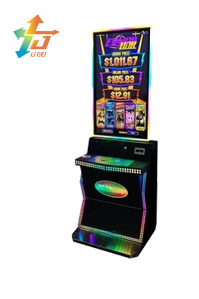 Quality 43 inch Vertical Video Slot Gaming Cabinet Dragon Iink Fusion Gaming Metal for sale