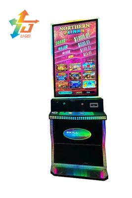 Quality 43 inch Vertical Video Slot Gaming Cabinet Dragon Iink Fusion Gaming Metal for sale