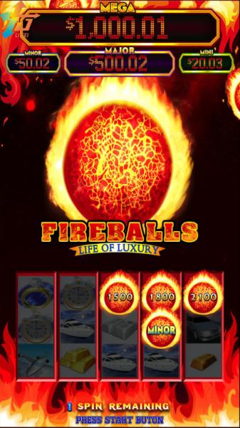 Quality FireBall LOL Life Of Luxury Gaming PCB Boards For Slot Machine Support 3 Model for sale