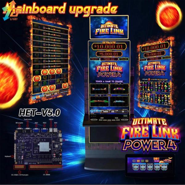 Quality Fire Link Power 4 Slot PCB Boards 4 In 1 Gaming Casino Gambling Machine Software for sale