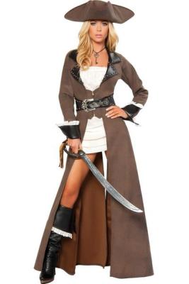China Pirate Costumes Wholesale Beautiful Pirate Buccaneer Costume Wholesale from Manufacturer Directly carnival Costumes for sale