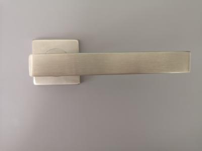 China Stainless Steel Rectangular Lever Handle On Square Rose for sale