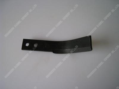 China Spring steel 65MN Agri Spare Parts Rotary Tiller Blade For Dry Land 0.45kg - 0.6kg for sale