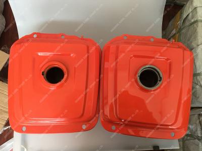 China Diesel Engine fuel tank Kubota Engine Parts iron material red color for sale