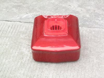 China Single cylinder engine water tank red color S195 S1100 S1110 etc iron material for sale