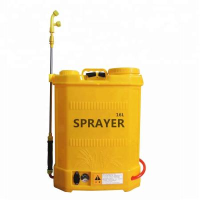 China 16L-24L Pe Material Agriculture Sprayer Parts With Water Pump Battery for sale