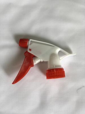 China Hills Garden Sprayer Spare Parts , Red White Color Plastic Trigger Garden Sprayer for sale