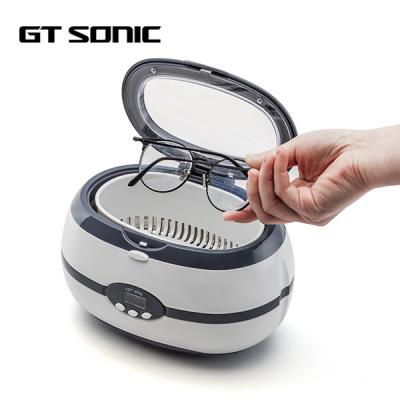 China Portable Ultrasonic Vibration Cleaner With LED Display / Auto Open Cover for sale