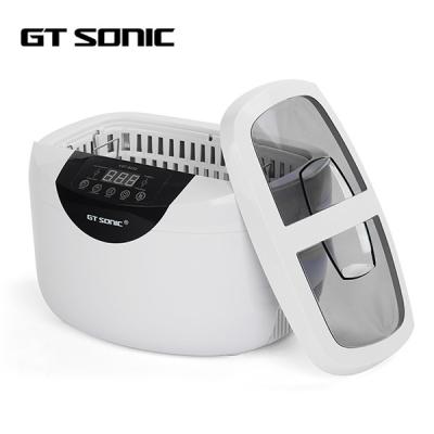 China 2.5L Heated Ultrasonic Cleaner For Nail Tools Cuticle Nippers Washing for sale
