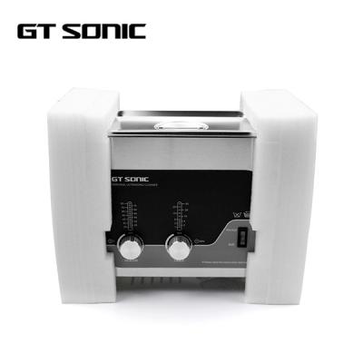 China Double Power Manual Ultrasonic Cleaner AC220V SUS 30mins Timer for sale