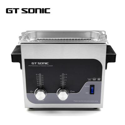 China SS304 Tank 3L Ultrasonic Cleaner 100 Watts Ultrasonic Small Parts Cleaner for sale