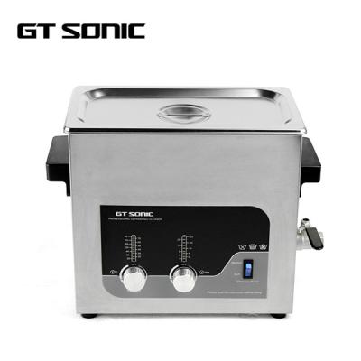 China Knob Operation Ultrasound Cleaning Machine Time Adjustable With Drain Valve for sale