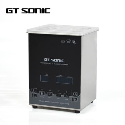 China Black Commercial Ultrasonic Cleaner , Square SONIC Bath Jewellery Cleaner for sale