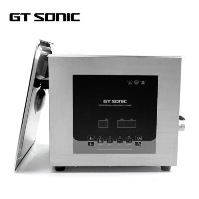 China 99mins Timer Parts Ultrasonic Cleaner 40kHz 13L 300W GT Sonic Ultrasonic Cleaner for sale