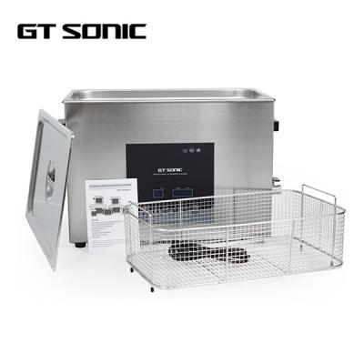 China 500 Watt Ultrasonic Cleaning Equipments Touch Key Cleaner Auto Parts 27L 40kHz for sale